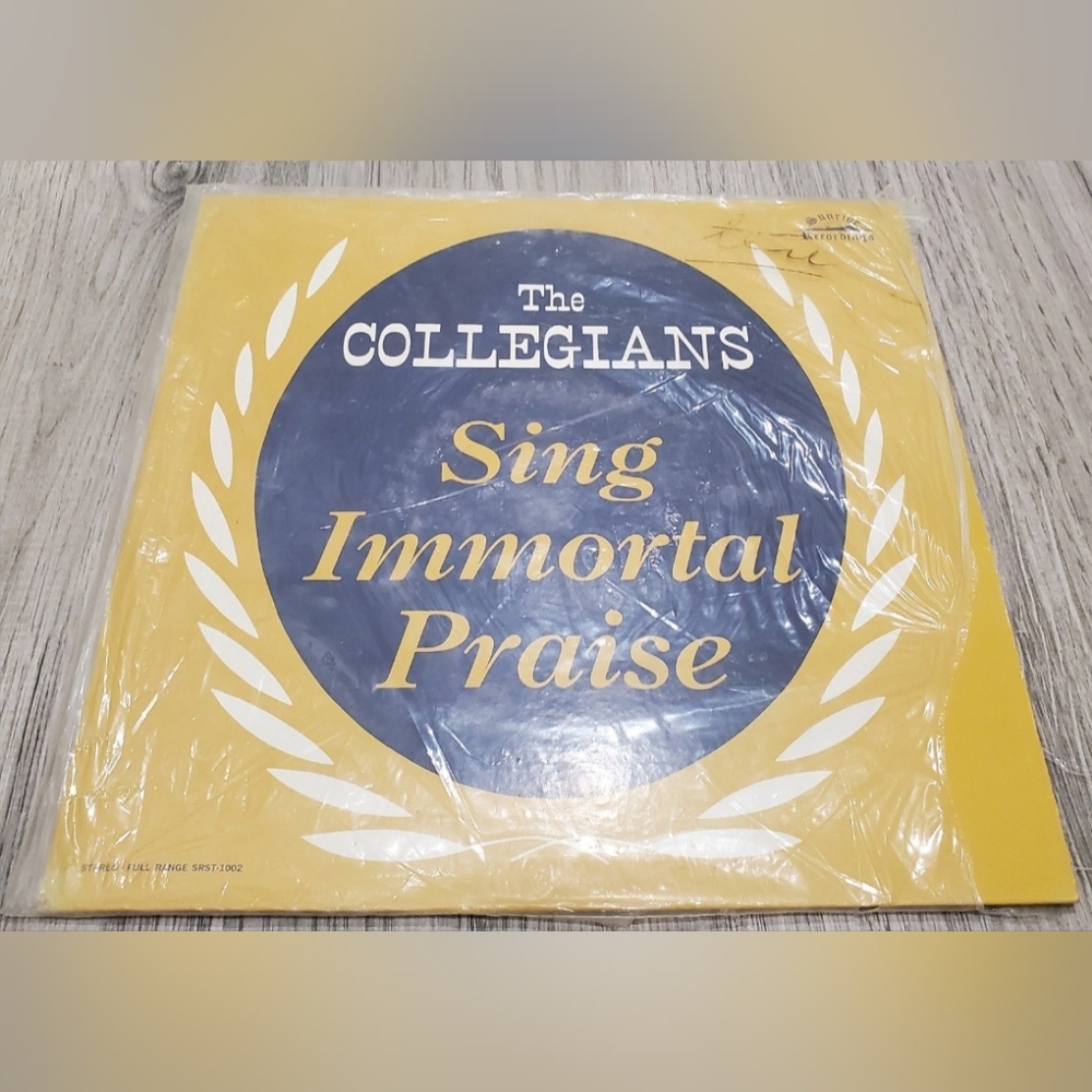BOGO The Collegians Sing Immortal Praise Vinyl Record